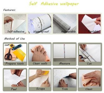 WALLPAPER STICKER COL: 14 - Image 4