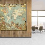 Canvas Print - Maps 1009