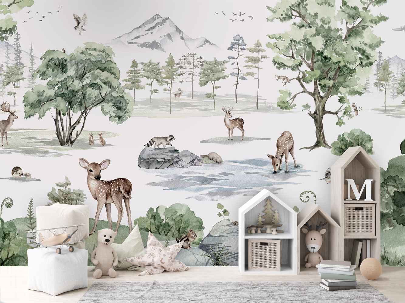 DLAND DEER FOREST WINTER-1-lithos Dreamland - Deer Forest Winter - Image 1