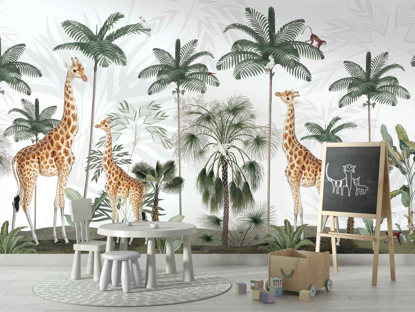 DLAND GRACIOUS GIRAFFES-1-lithos Dreamland - Gracious Giraffes - Image 1