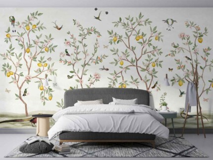 Dreamland -  Lemon Tree Chinoiserie White