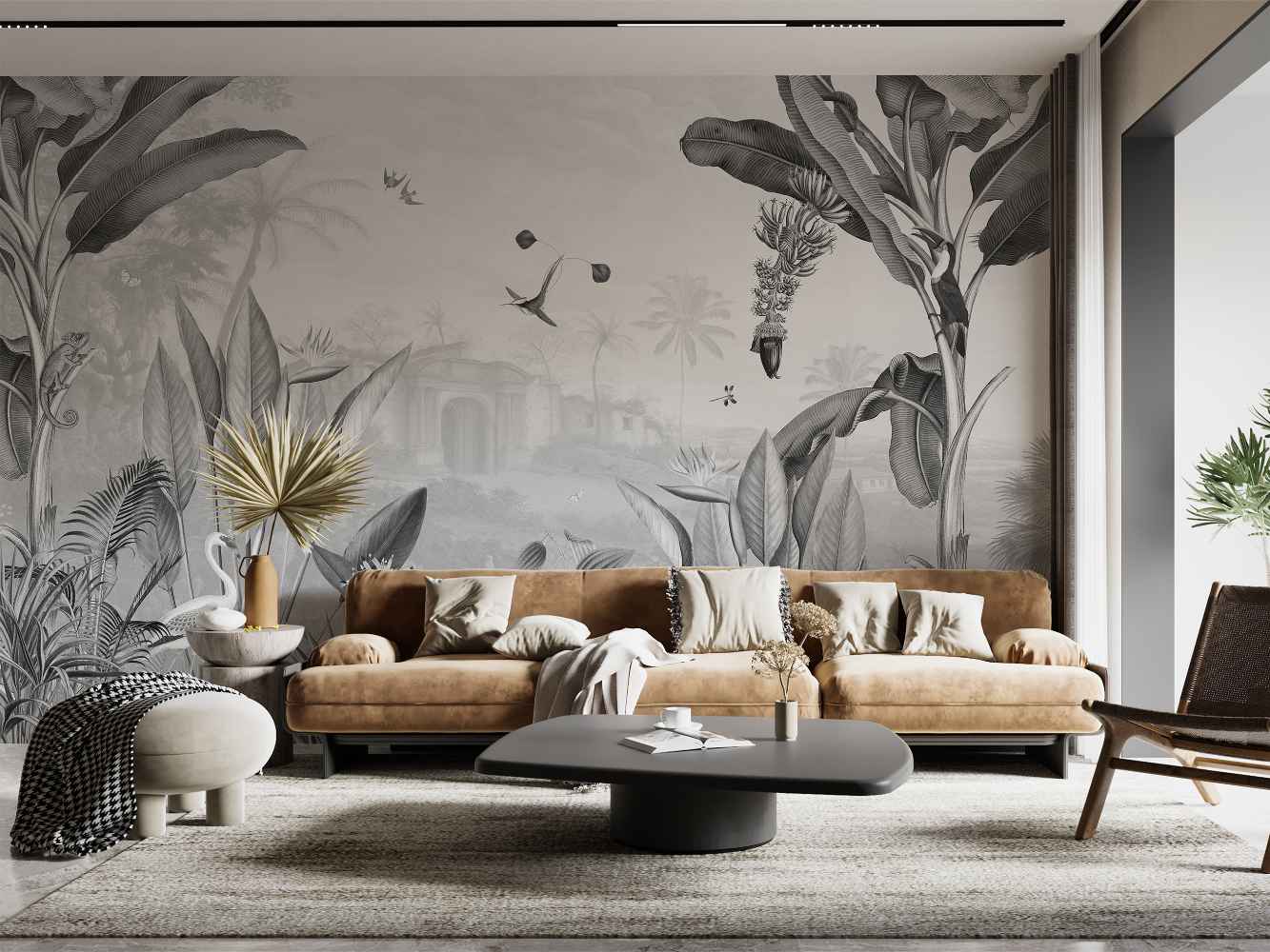 TROPICAL - BOTANICAL BEAUTY MONO-3-lithos Tropical - Botanical Beauty - Mono - Image 1